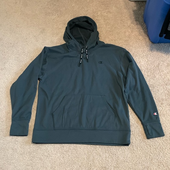 Champion Hoodie Large Gray - Picture 2 of 9